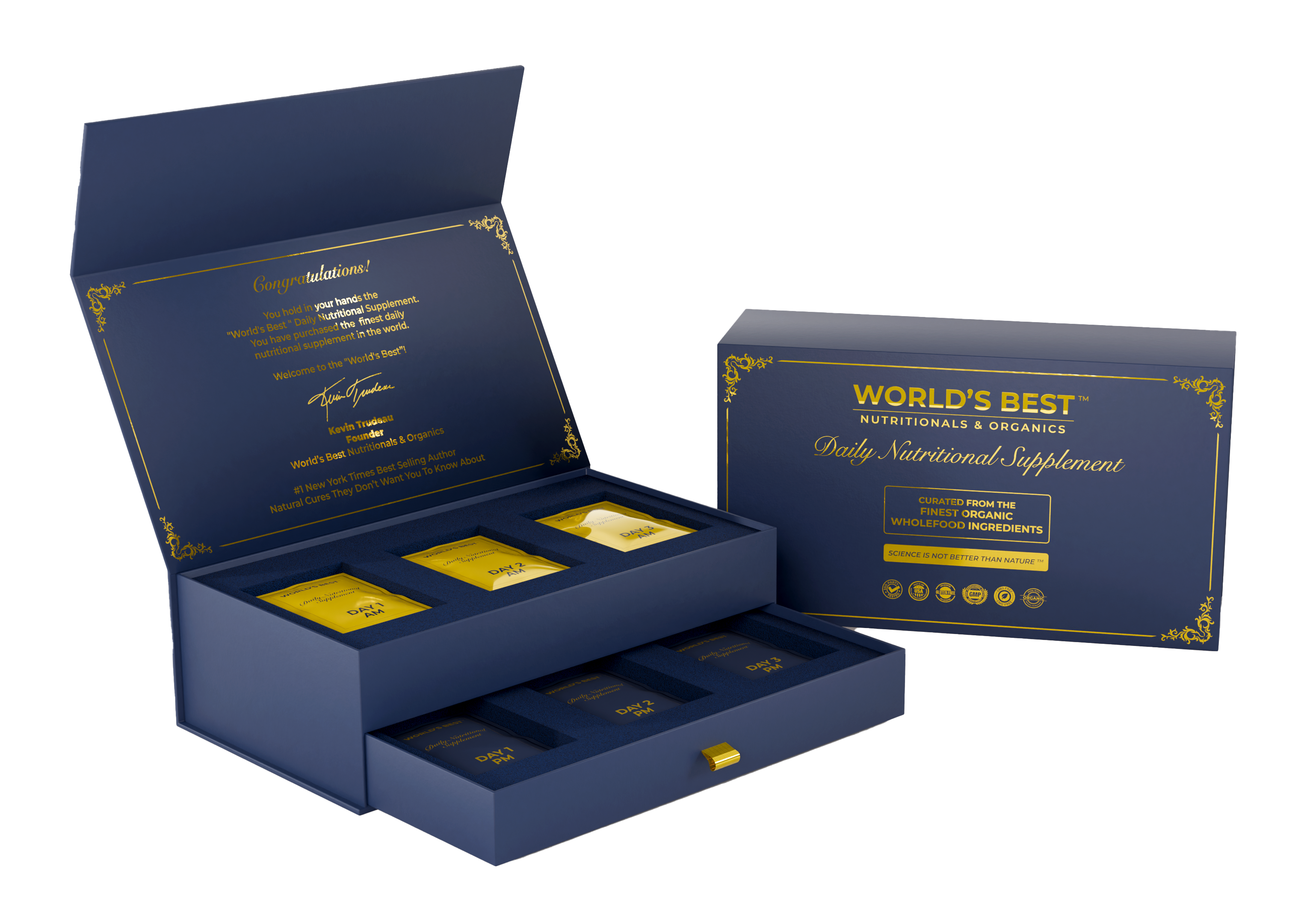 World's Best Nutritionals daily supplement sachets