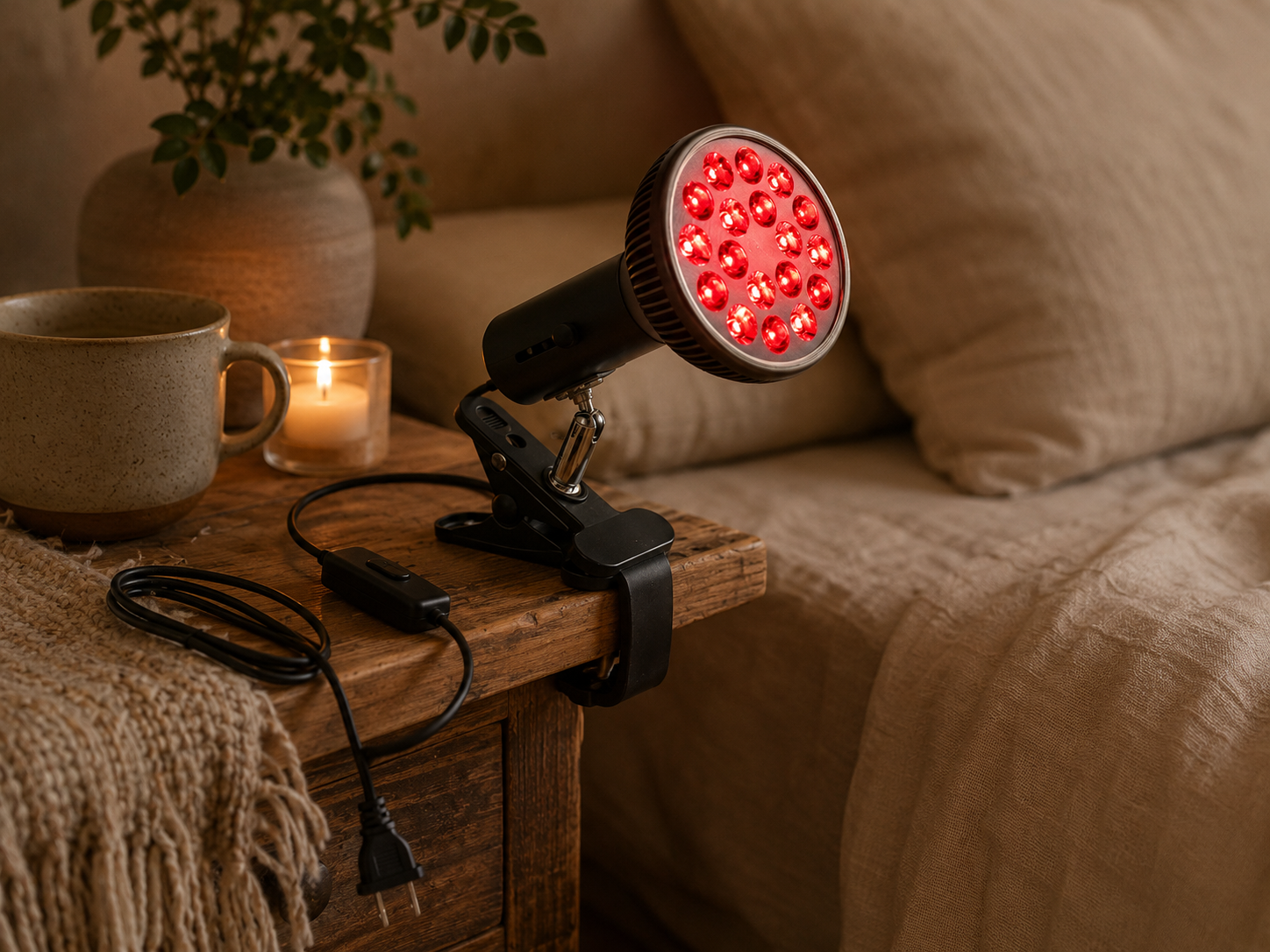 54W Red Light Therapy Lamp – 660nm & 850nm Face & Body Panel
