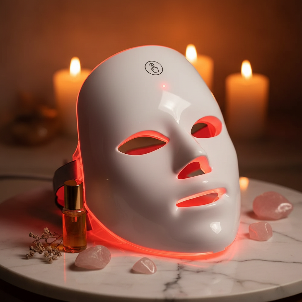 7-Color LED Photon Facial Mask – Skin Rejuvenation, Anti-Acne & Wrinkle Reduction