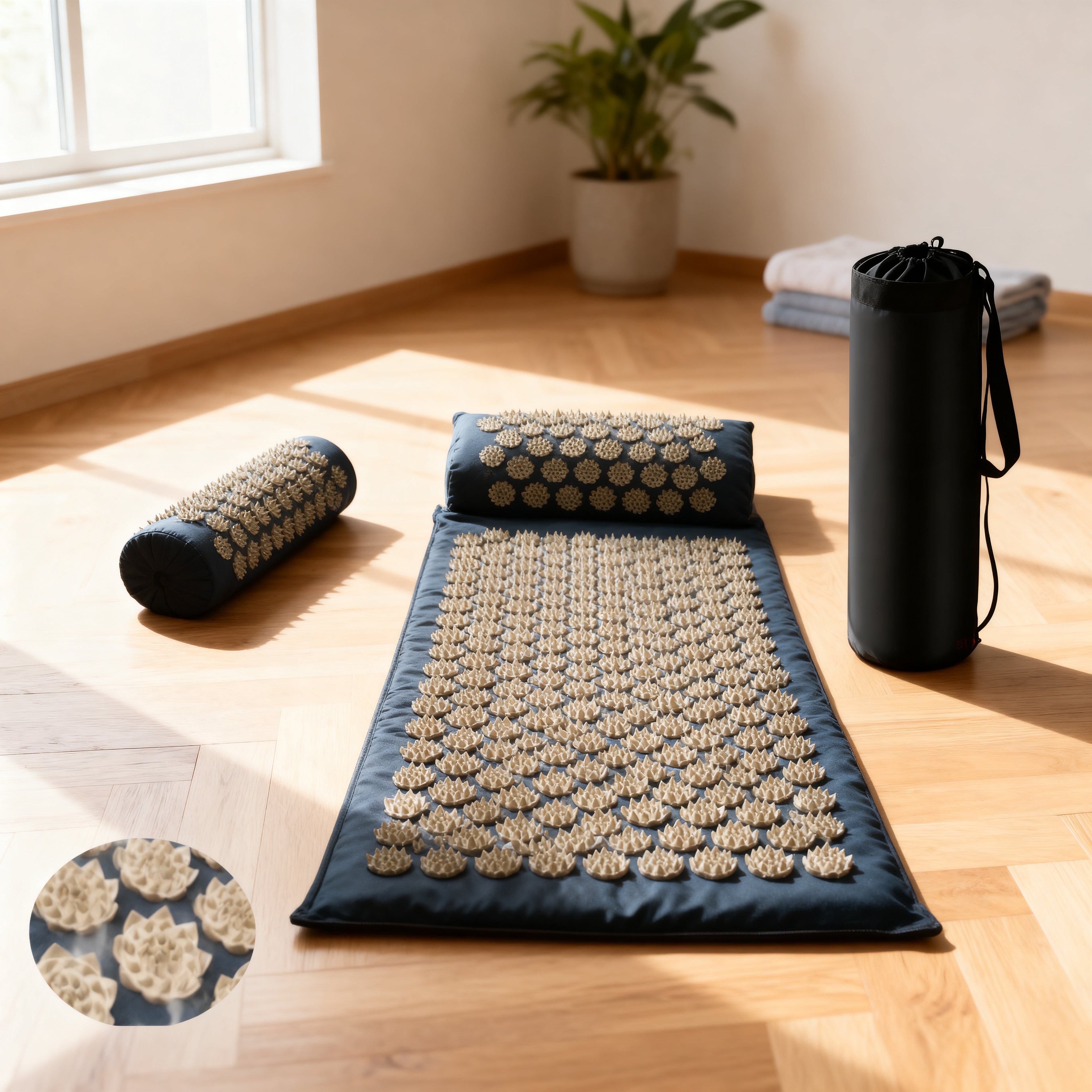 Acupressure Mat & Pillow Set