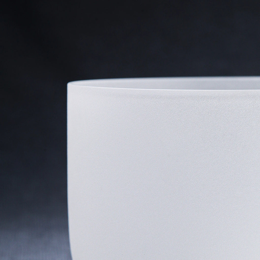 8" Crystal Quartz Singing Bowl – 432Hz, 440Hz & 528Hz