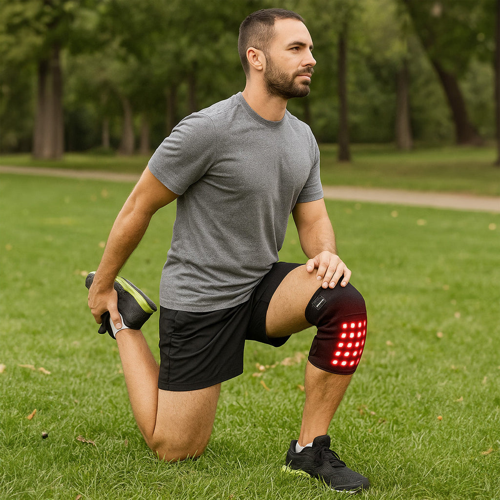 Pursonic Red Light Therapy Knee Pad – Targeted Relief for Knee Pain, Stiffness & Recovery