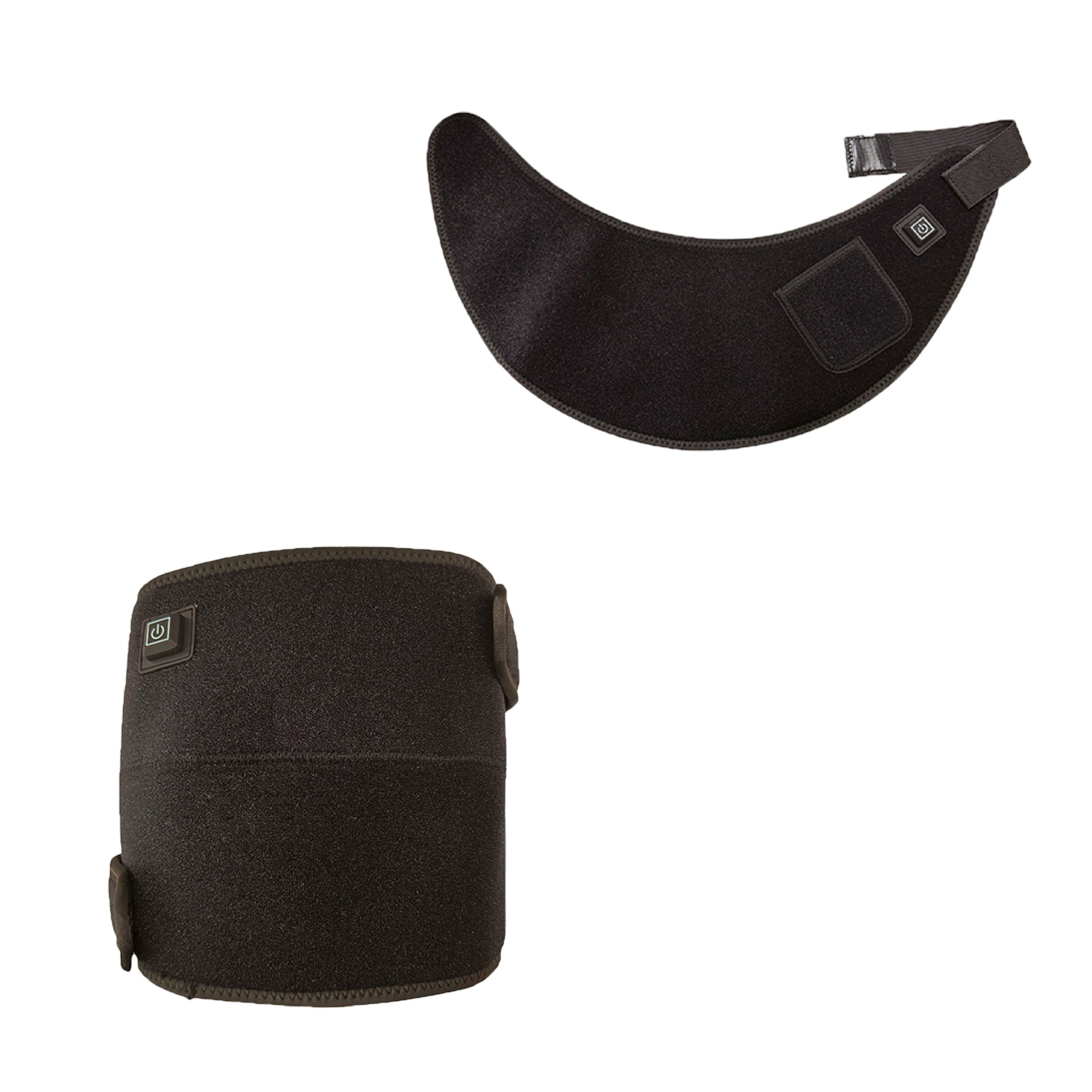 Red Light Therapy Bundle for Joint & Muscle Relief: Neck Pack Wrap & Knee Pad Set