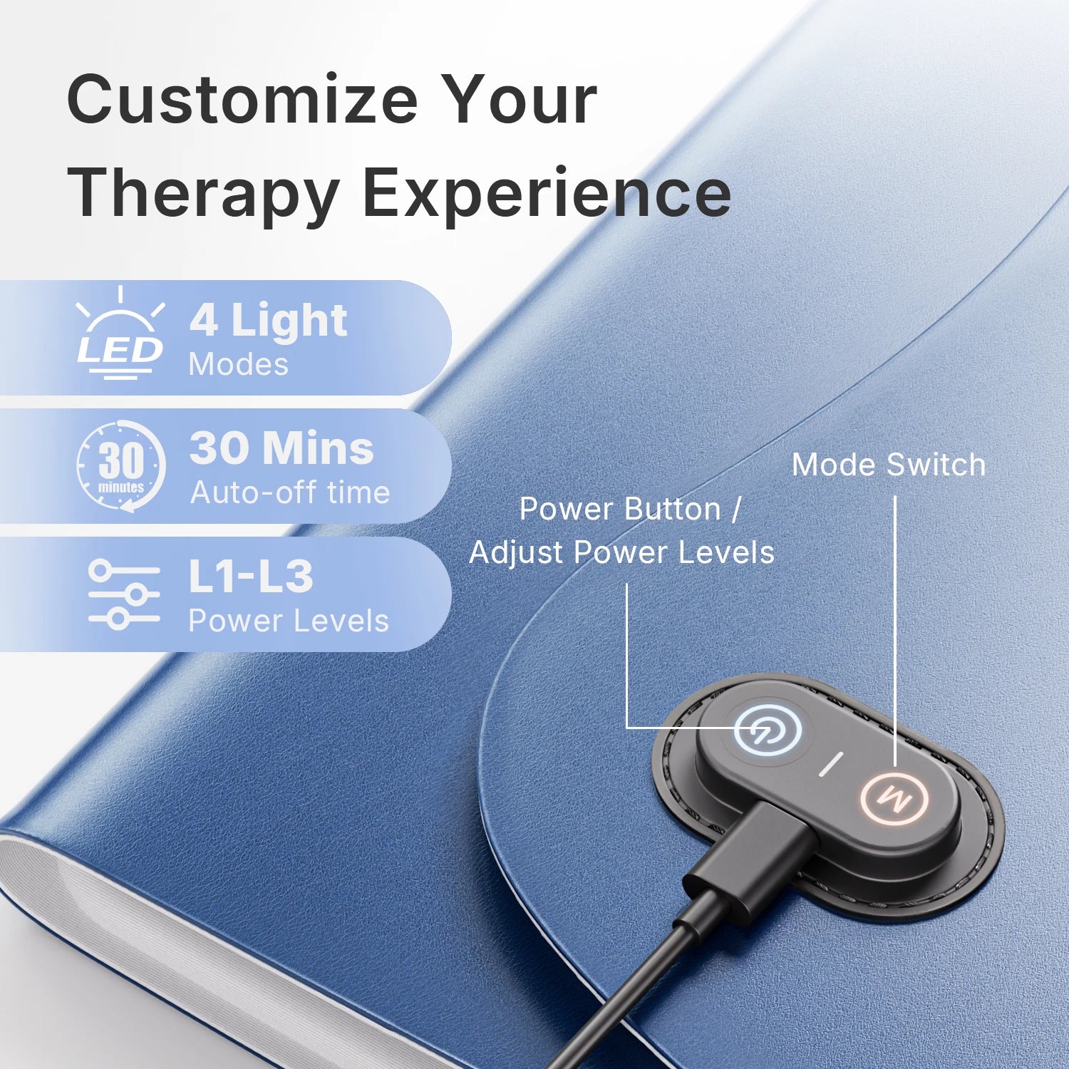 Large Red Light Therapy Body Mat – 264 Triple-Chip LED 660nm & 850nm