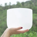 Crystal Quartz Singing Bowl – 8" 432Hz Sound Healing