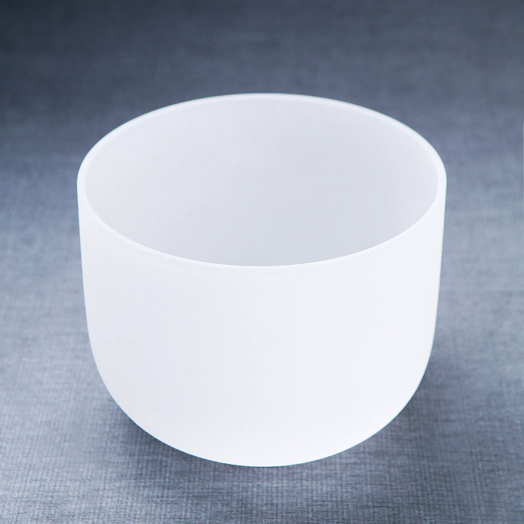 8" Crystal Quartz Singing Bowl – 432Hz, 440Hz & 528Hz