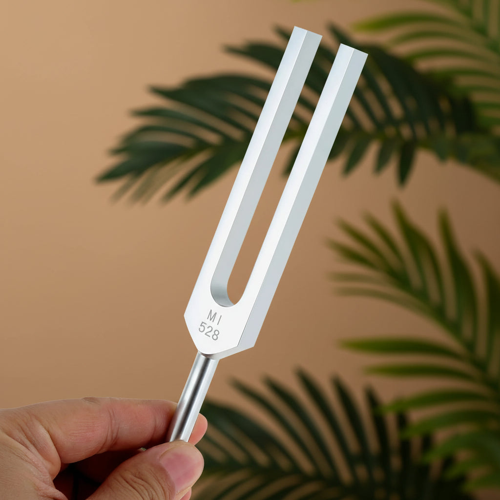 Sacred Frequency Tuning Fork Set – 128Hz, OM 136.1Hz, MI 528Hz & 4096Hz