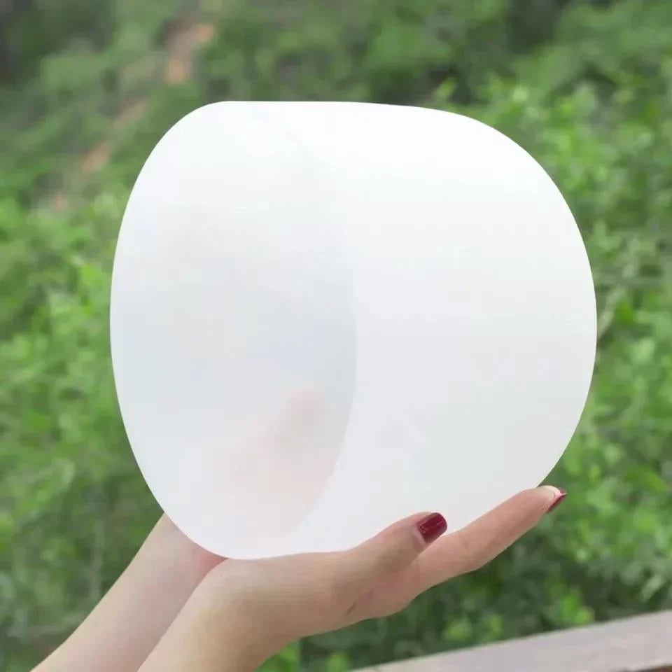 Crystal Quartz Singing Bowl – 8" 432Hz Sound Healing
