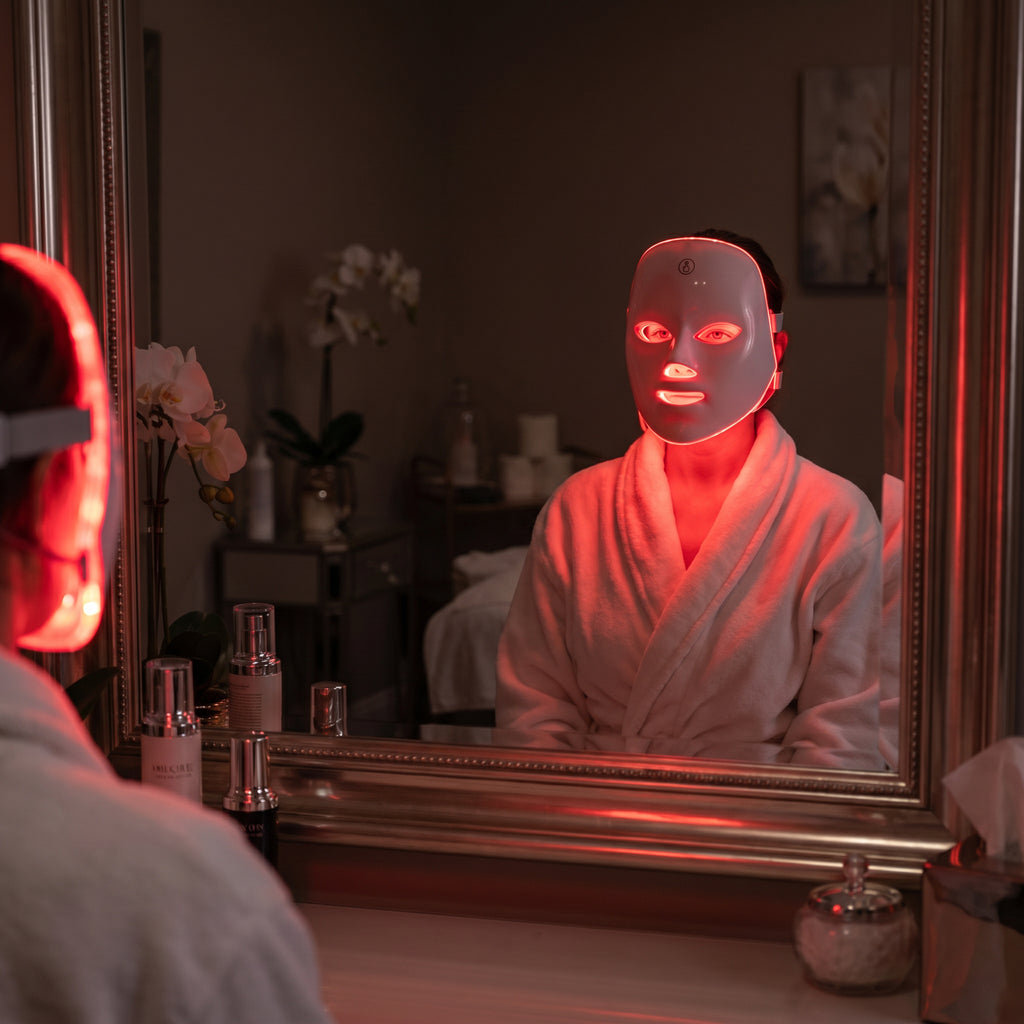 7-Color LED Photon Facial Mask – Skin Rejuvenation, Anti-Acne & Wrinkle Reduction