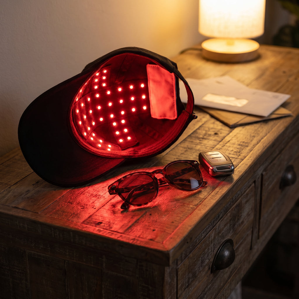 Red Light Therapy Hair Growth Cap – Wireless 660nm & 850nm Soft Cap