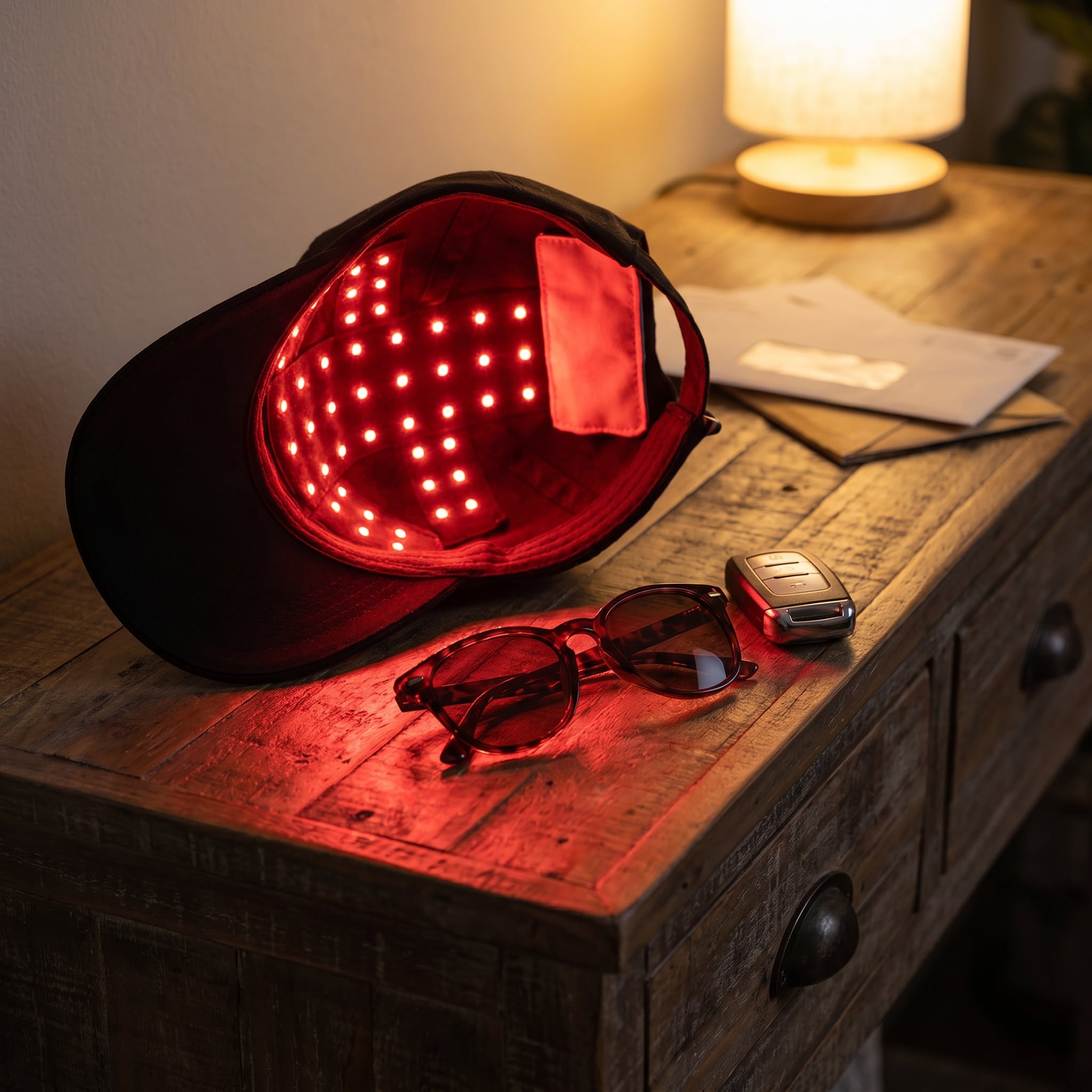 Red Light Therapy Hair Growth Cap – Wireless 660nm & 850nm Soft Cap