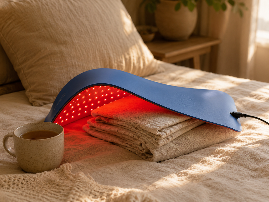 Large Red Light Therapy Body Mat – 264 Triple-Chip LED 660nm & 850nm