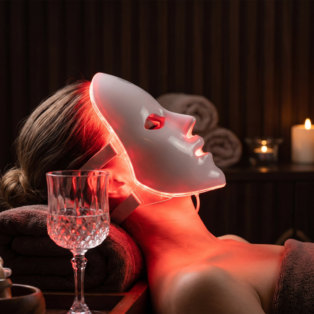 7-Color LED Photon Facial Mask – Skin Rejuvenation, Anti-Acne & Wrinkle Reduction
